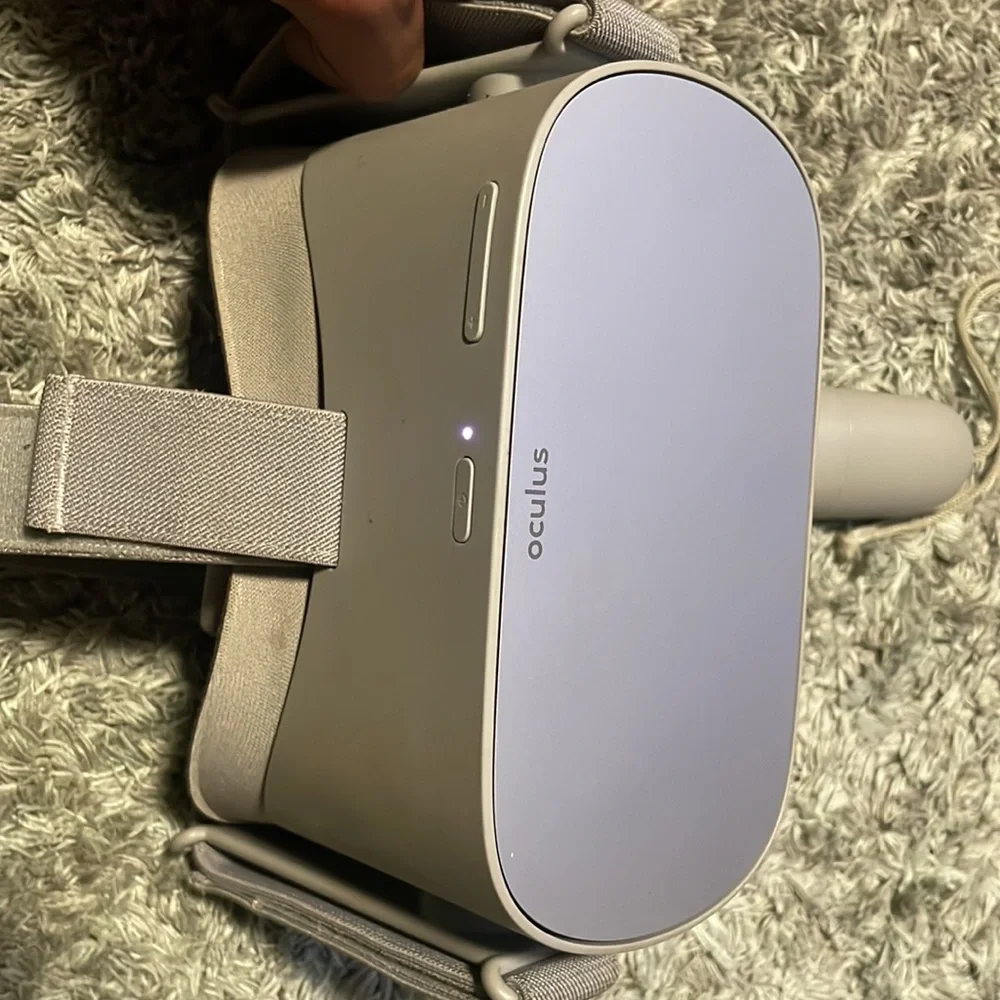 Oculus VR goggles with trigger
